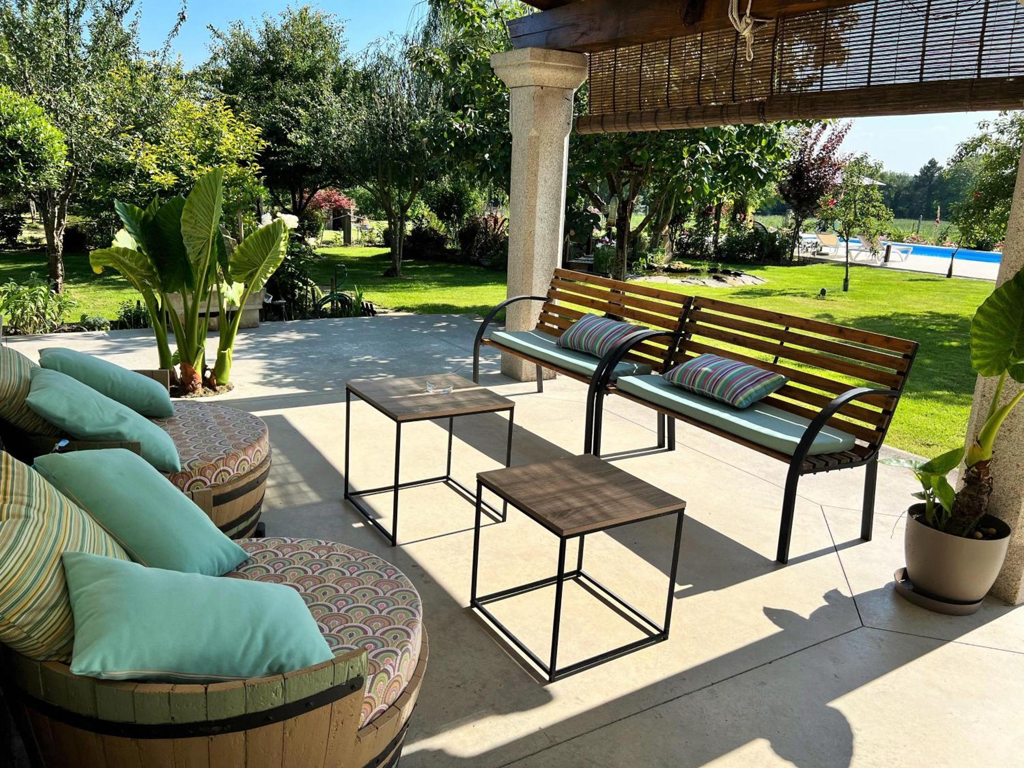 Villa Albaredo Villameá Esterno foto