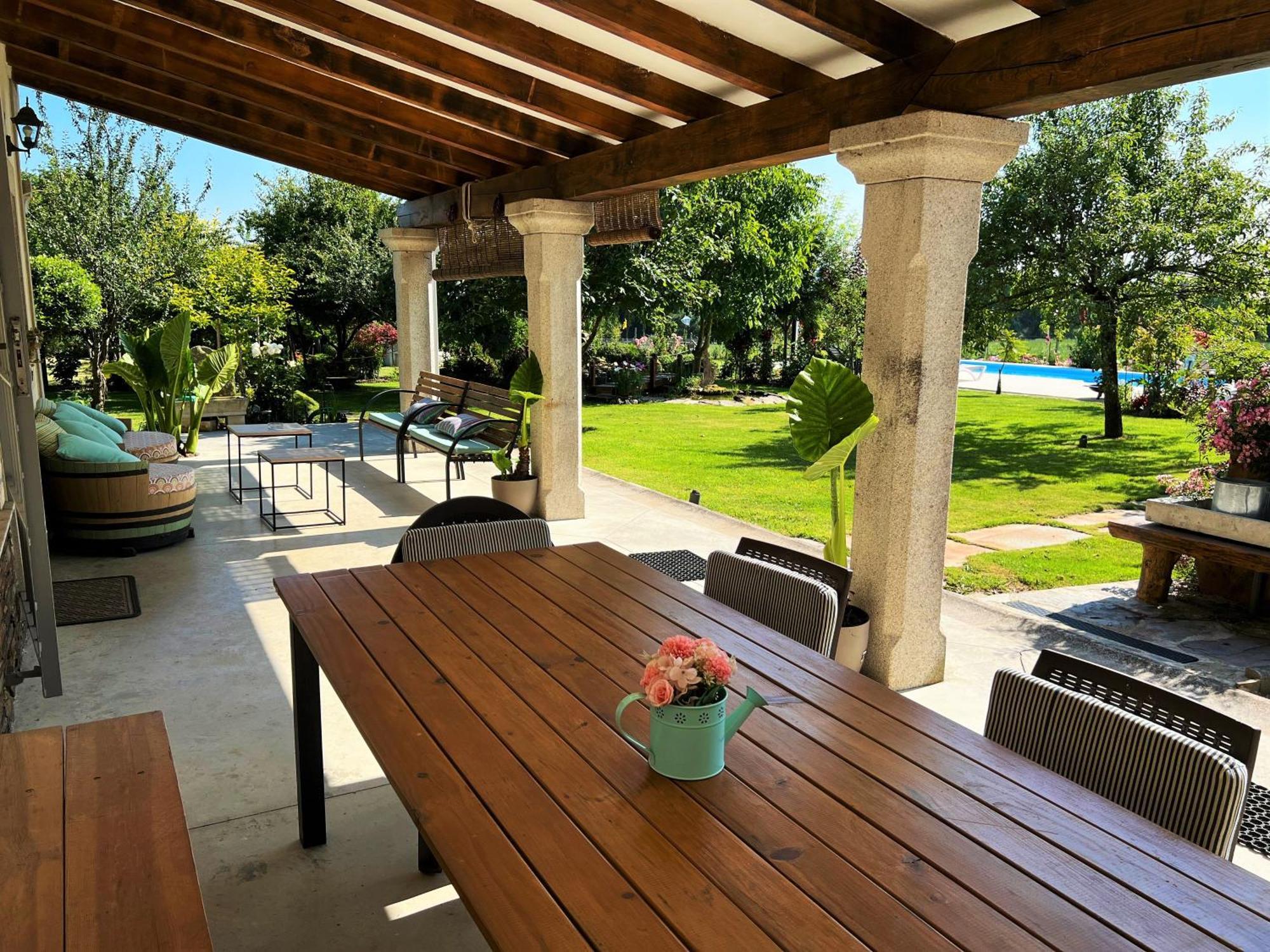 Villa Albaredo Villameá Esterno foto