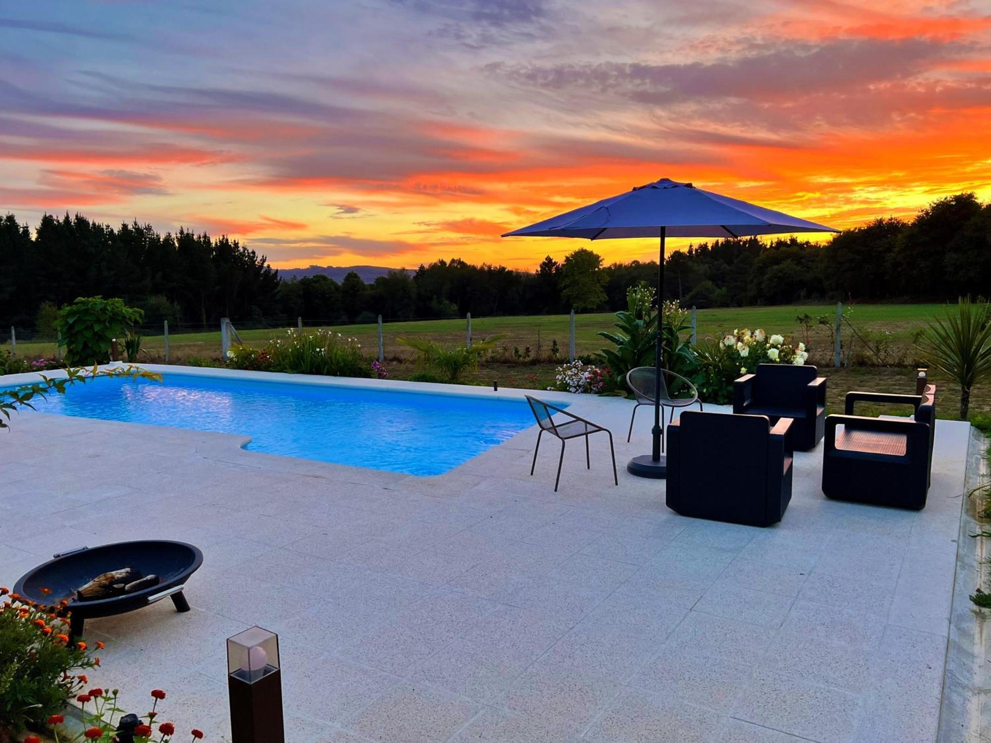 Villa Albaredo Villameá Esterno foto