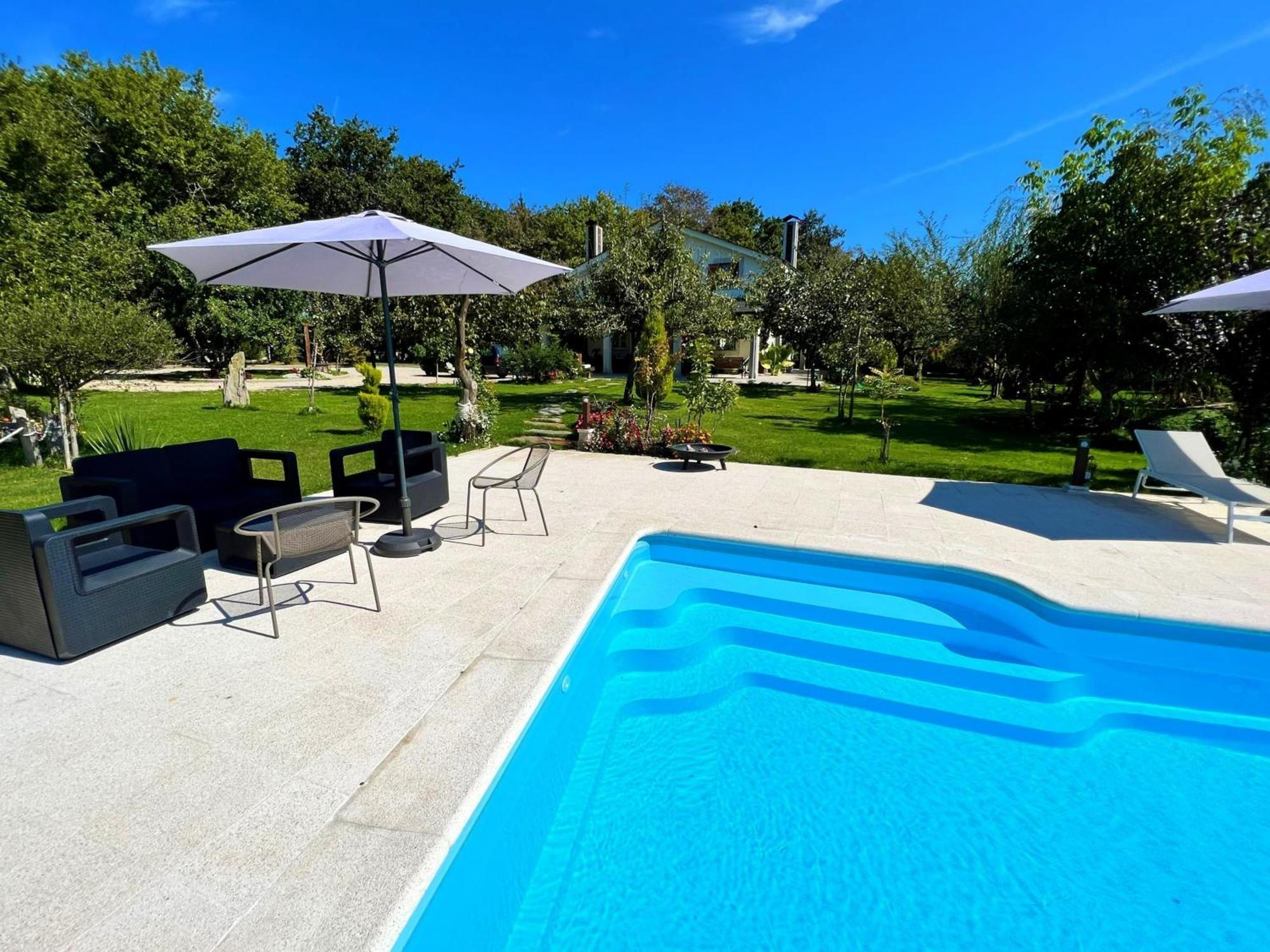 Villa Albaredo Villameá Esterno foto